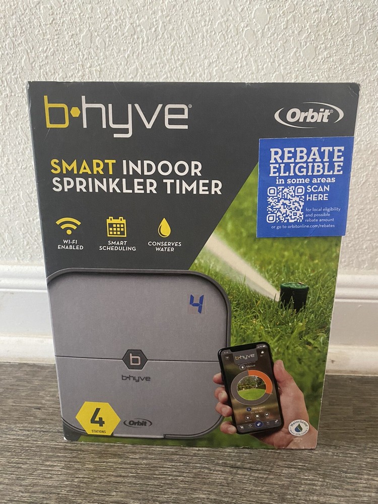 Orbit 4-Zone B-hyve Smart Irrigation Indoor Timer