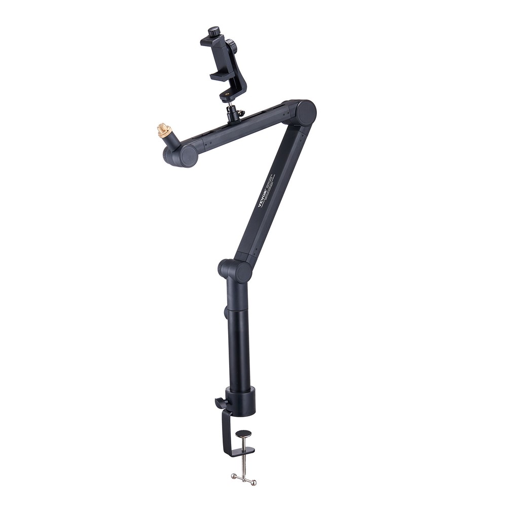 VEVOR Microphone Boom Arm with Desk Mount 360° Rotatable Adjustable Mic Stand