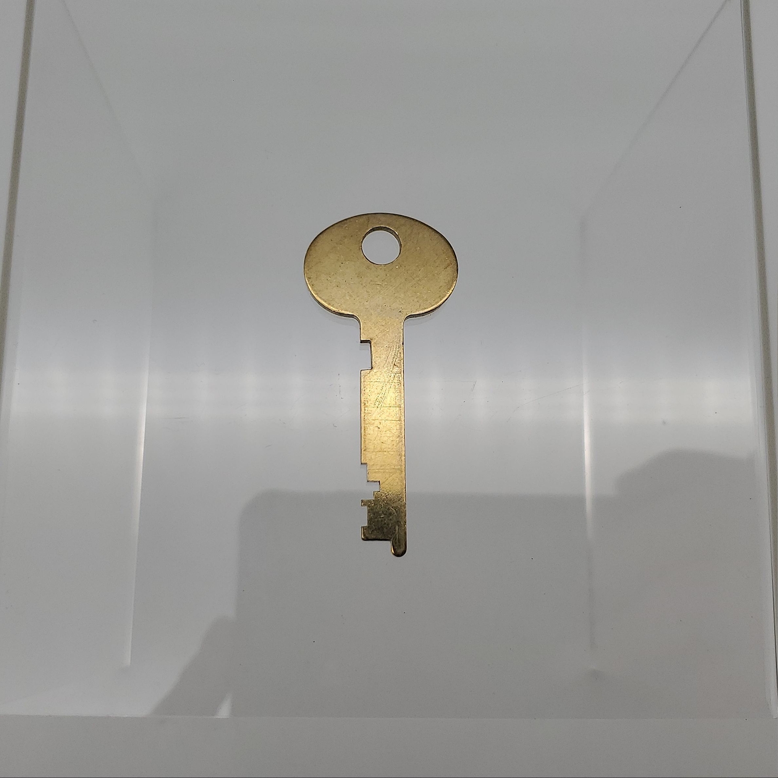 Ilco Sargent & Greenleaf 4440 Guard Key #4 S&G Safe Deposit Box Nickel Silver