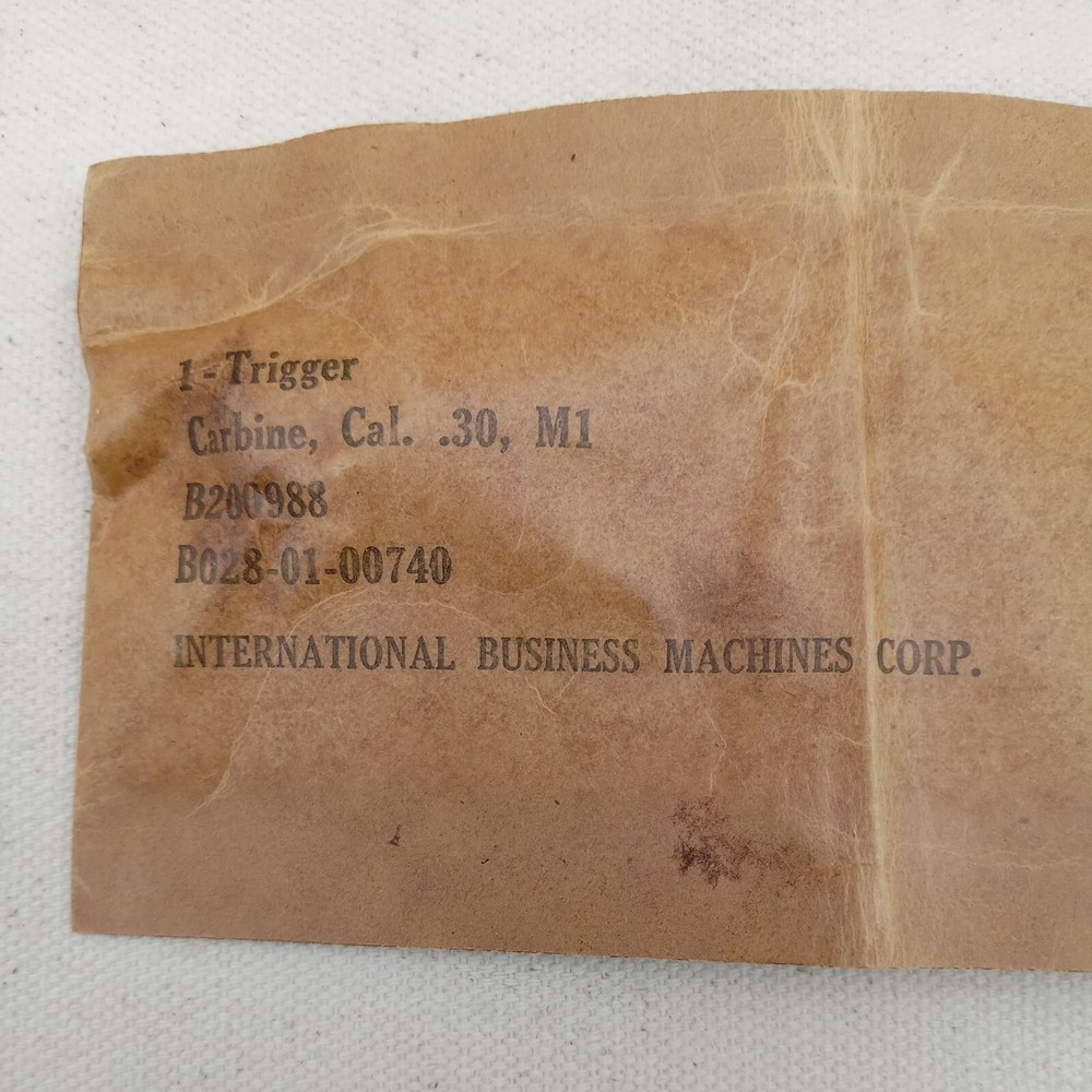 M1 Carbine Trigger, IBM - New in Package