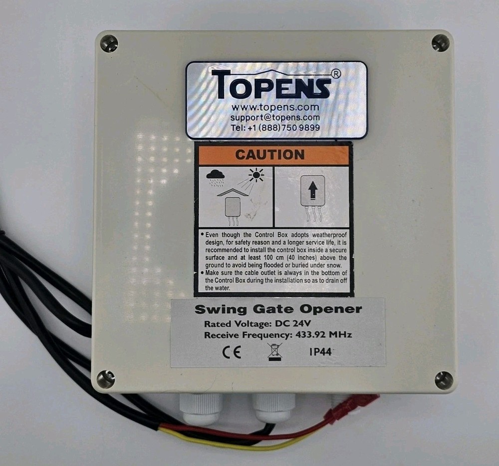 TOPENS Swing Gate Opener Control Box EK4B
