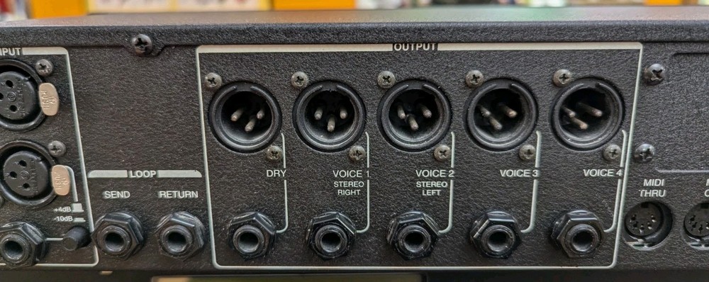 DigiTech Studio Vocalist Vocal Harmonizer Rack Mount Effect Processor W/Manual