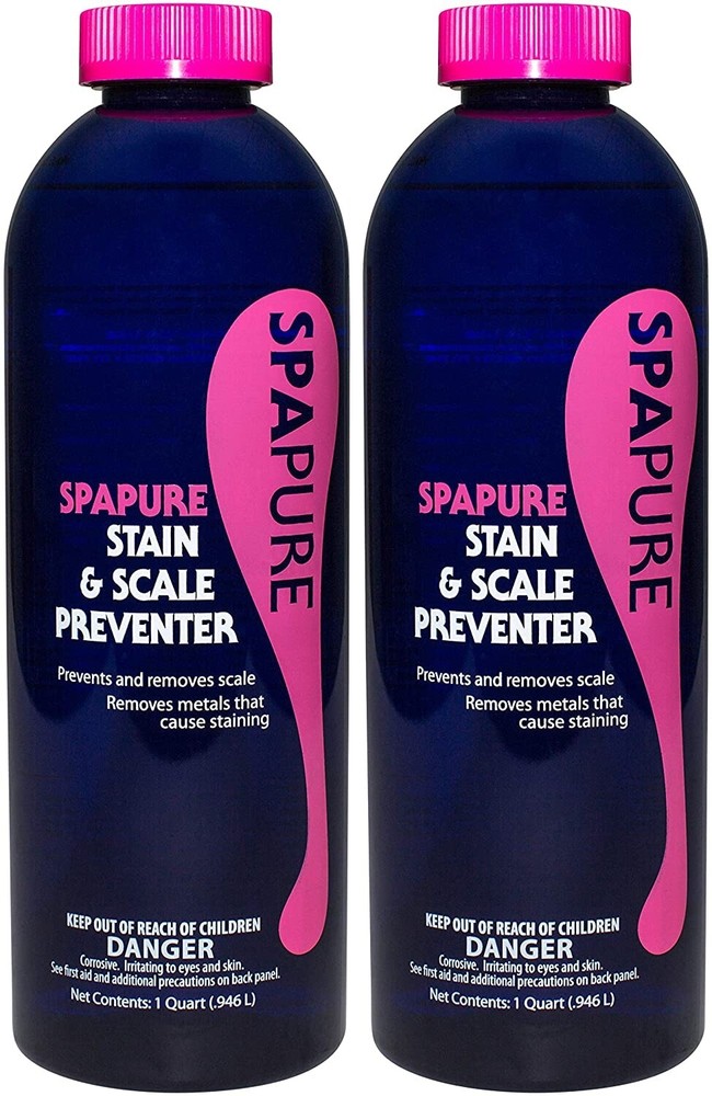 SpaPure Stain & Scale Preventer - 1 Qt 2 Pack