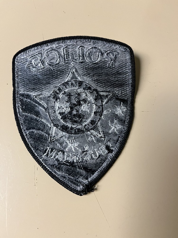 Burnham Police (Illinois) Uniform Shoulder Patch Limited Edition