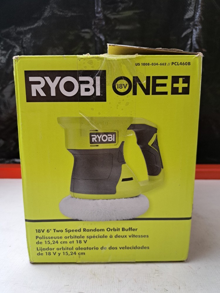RYOBI 18V ONE+ 6" 2-Speed Buffer PCL460B Tool Only