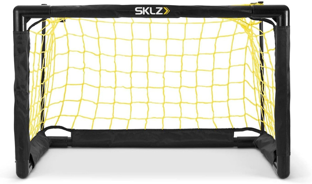 Pro Mini Goal, Includes 5" Soft Ball, Easy to Assemble Frame