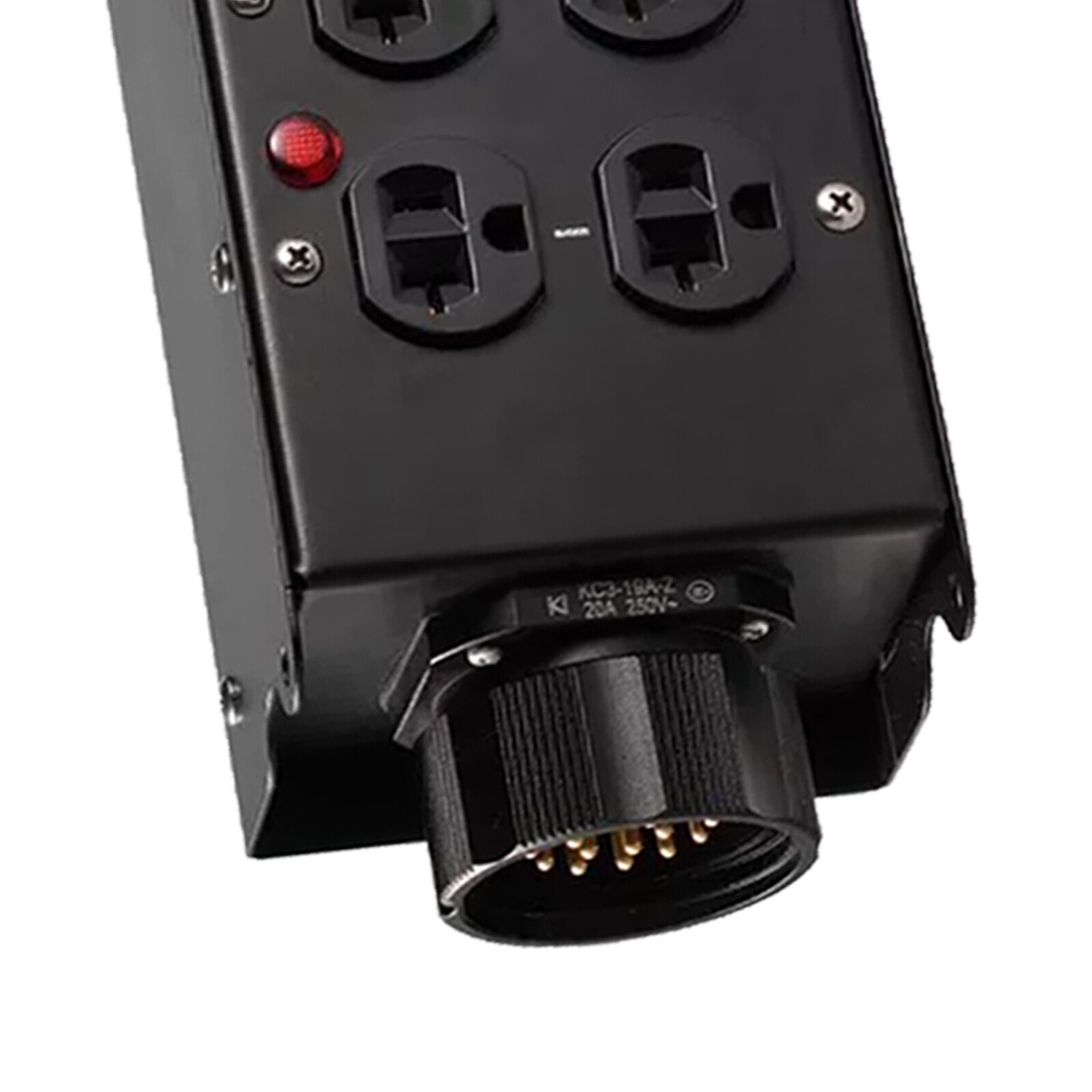 Socapex 19pin To 12x Edison Power Distro Box for Stage DJ Lighting Distribution