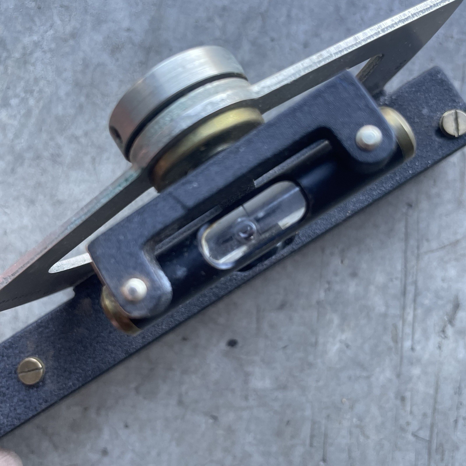 Vintage Keuffel & Esser (K&E) Abney Level Clinometer –With Original Leather Case