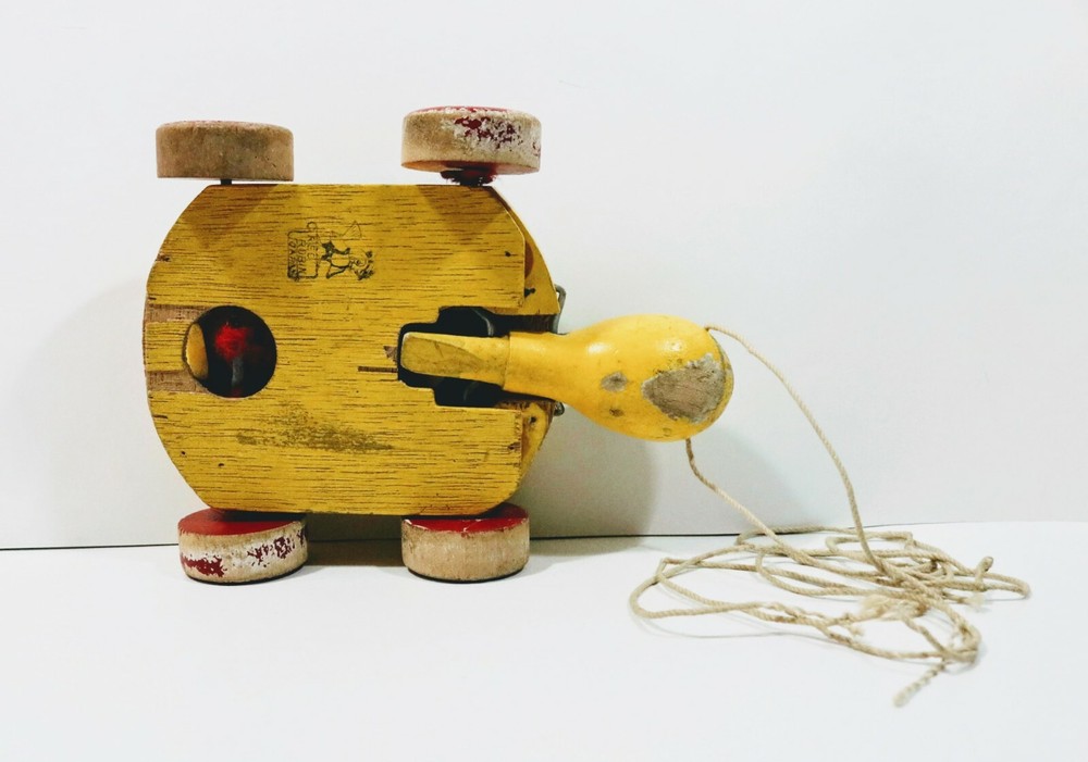 Vintage Pull Toy Turtle from Red Robin