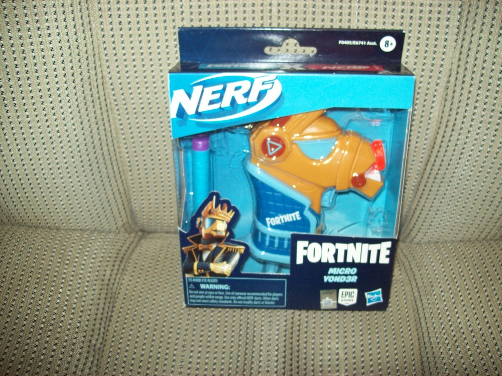 Yond3r Fortnite Nerf Microblaster Dart Blaster with 2 darts