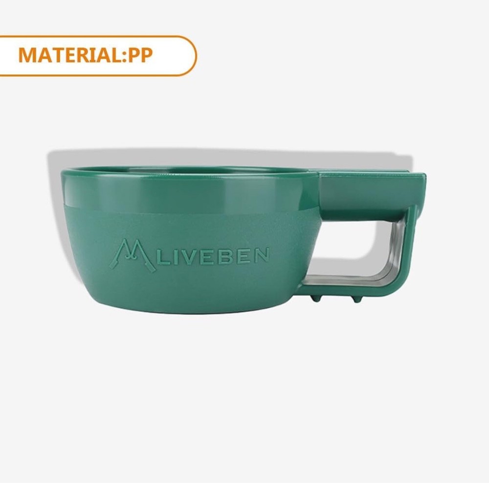Plastic Shave Bowl with Handle Unbreakable Shaving Mug Man Gift