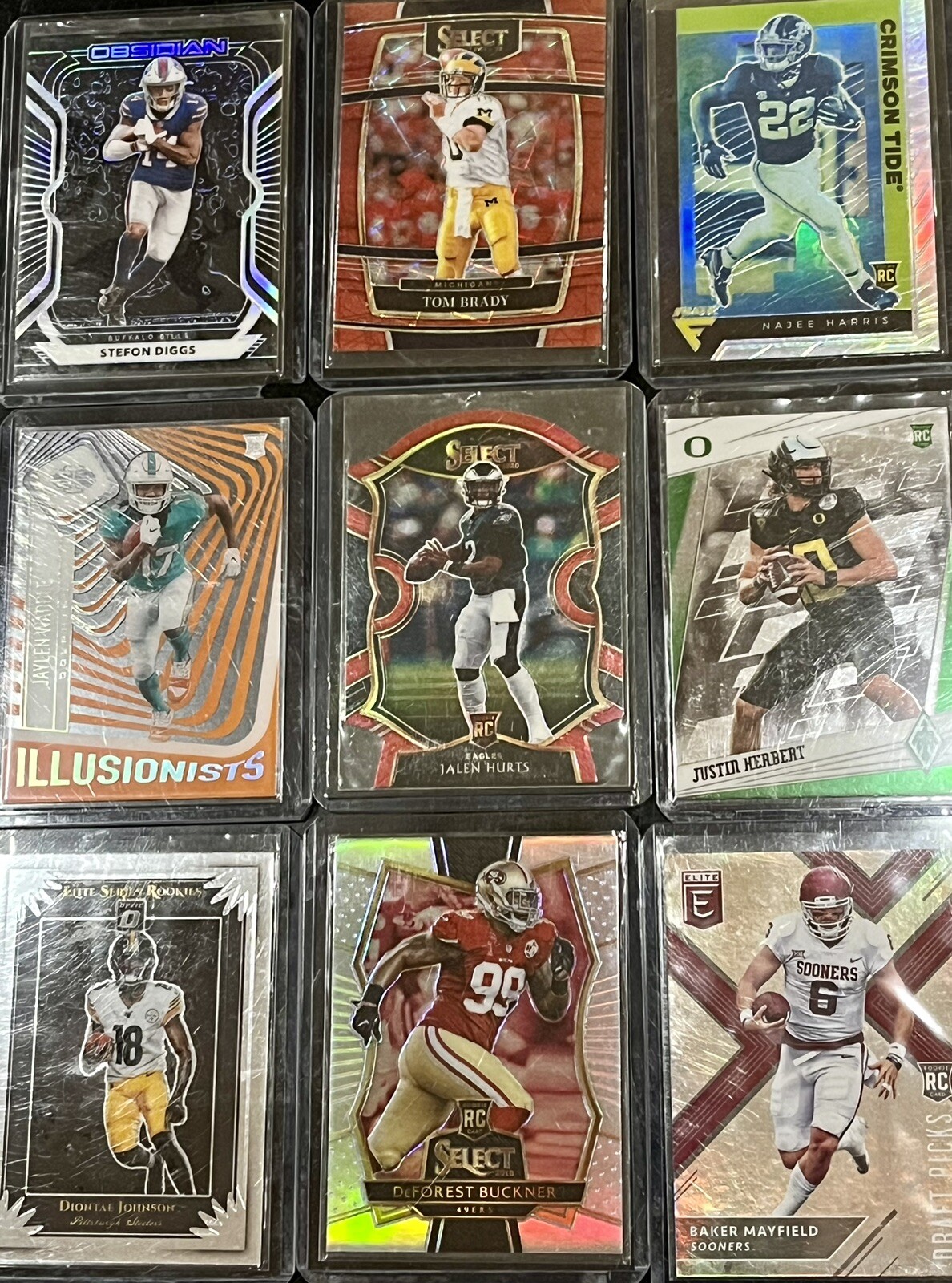 NFL Hot Packs🔥TRUE 1/1 GUARANTEED! 5 Hits/10 RCs/5 Stars! BEST RE-PACK ON EBAY!