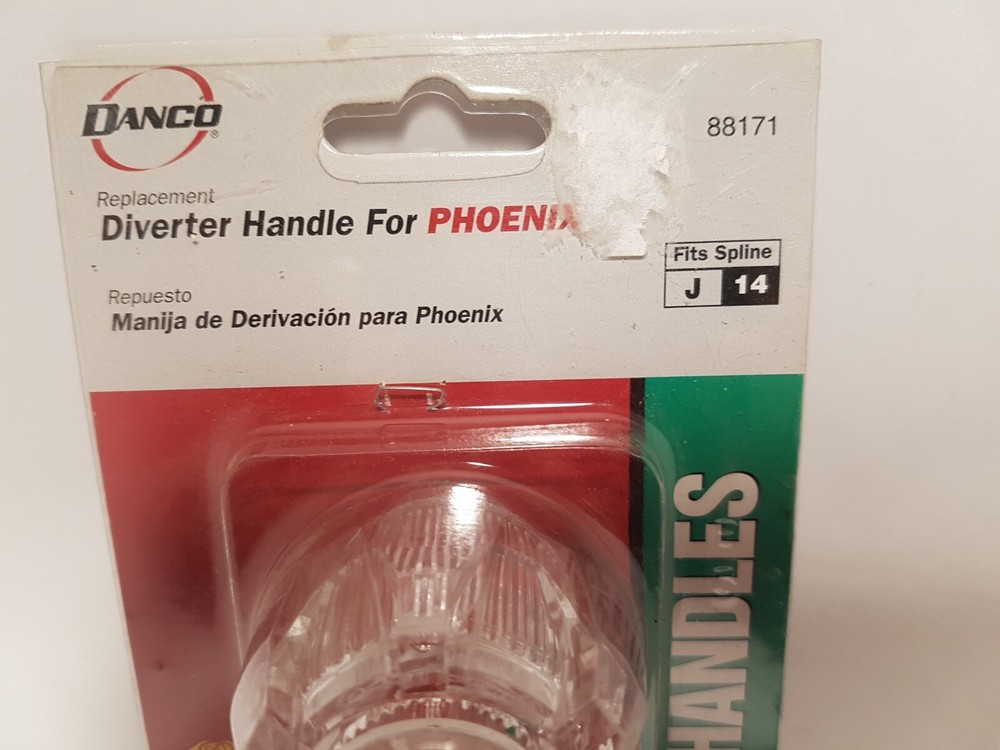 Danco 88171 Clear Replacement Diverter Faucet Handle for Phoenix