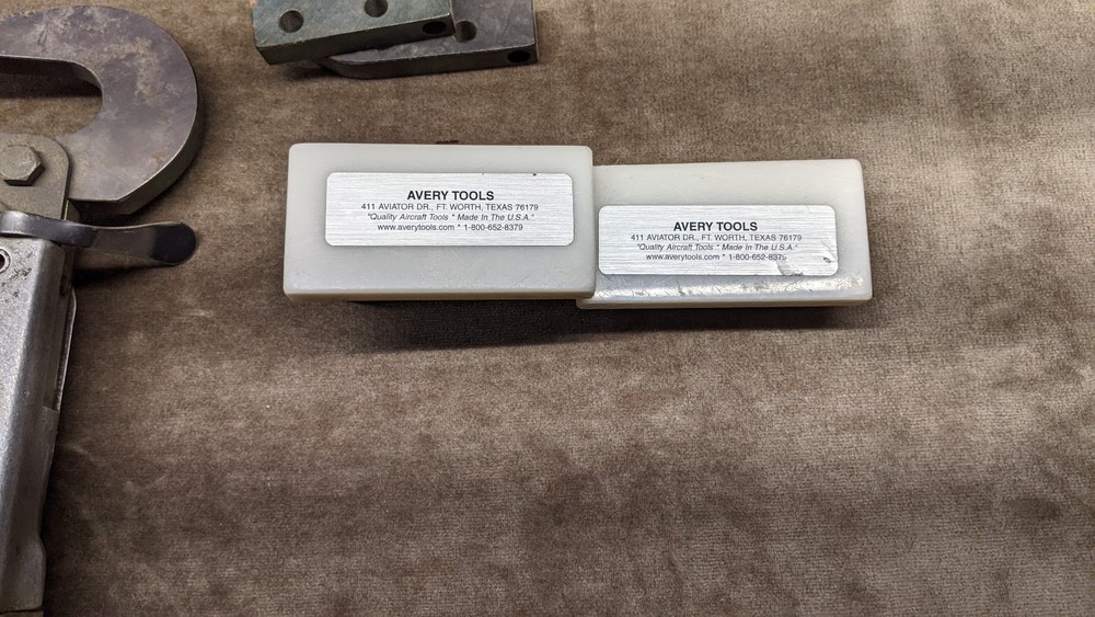 AVERY TOOLS C Type Rivet Squeezer Aviation Aircraft Tool