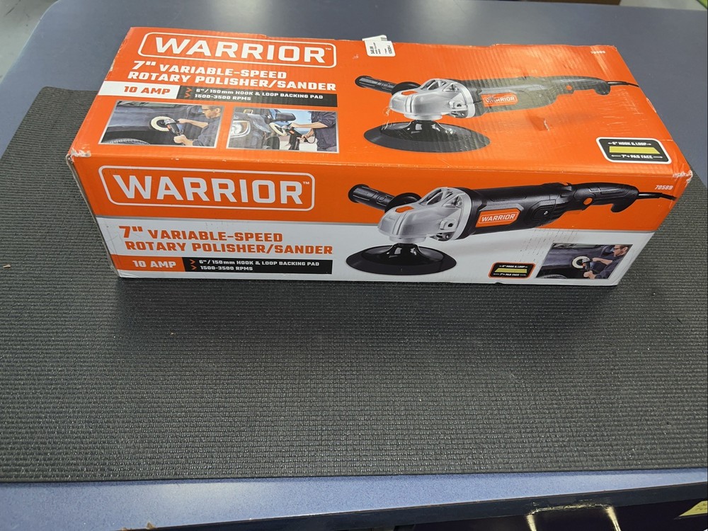 WARRIOR 7" POLISHER/SANDER 70589