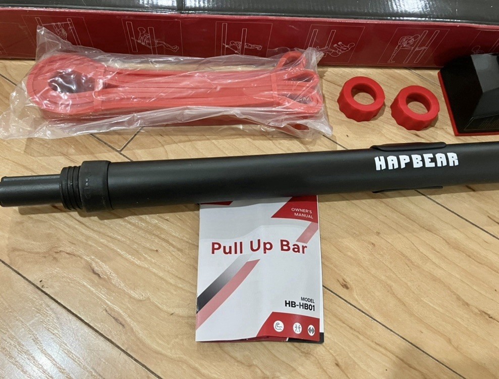 Pull Up Bar Doorway Chin Up Bar No Screws Door Frame Exercise Pullup Hapbear