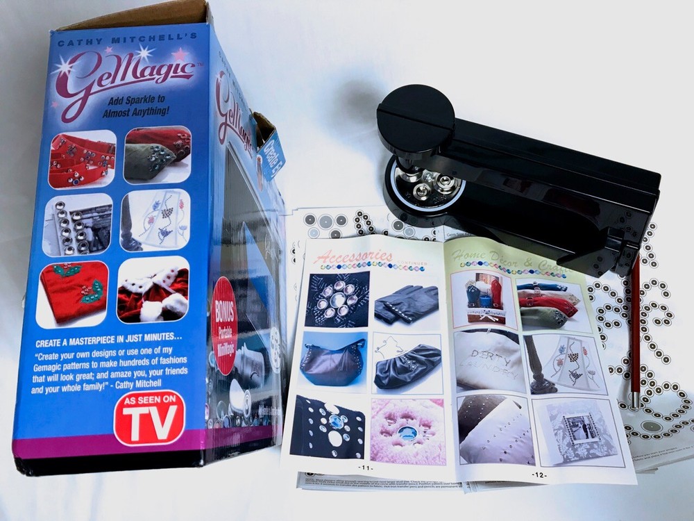 GeMagic Cathy Mitchell's 2006 with portable MiniMagic.