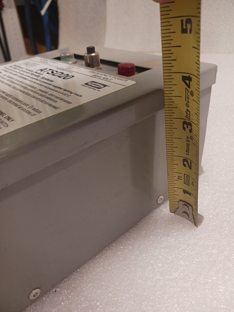 Hubbell Dual Lite Automatic Transfer Switch ATSD20 (1N)