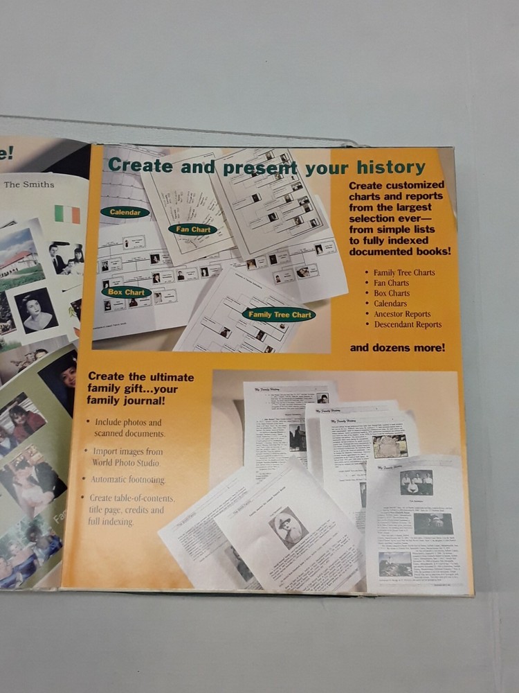 Palladin Interactive ULTIMATE FAMILY TREE Deluxe Version for WIN 3.1/95 Complete