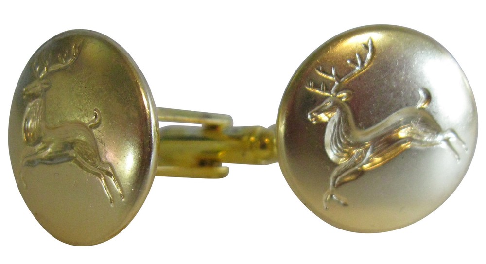 5/8"  REINDEER STANDARD CUFF LINKS