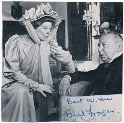 Bill FRASER / Photograph Signed