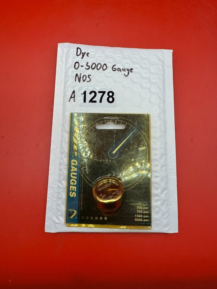 Dye 0-5000 Gauge NOS