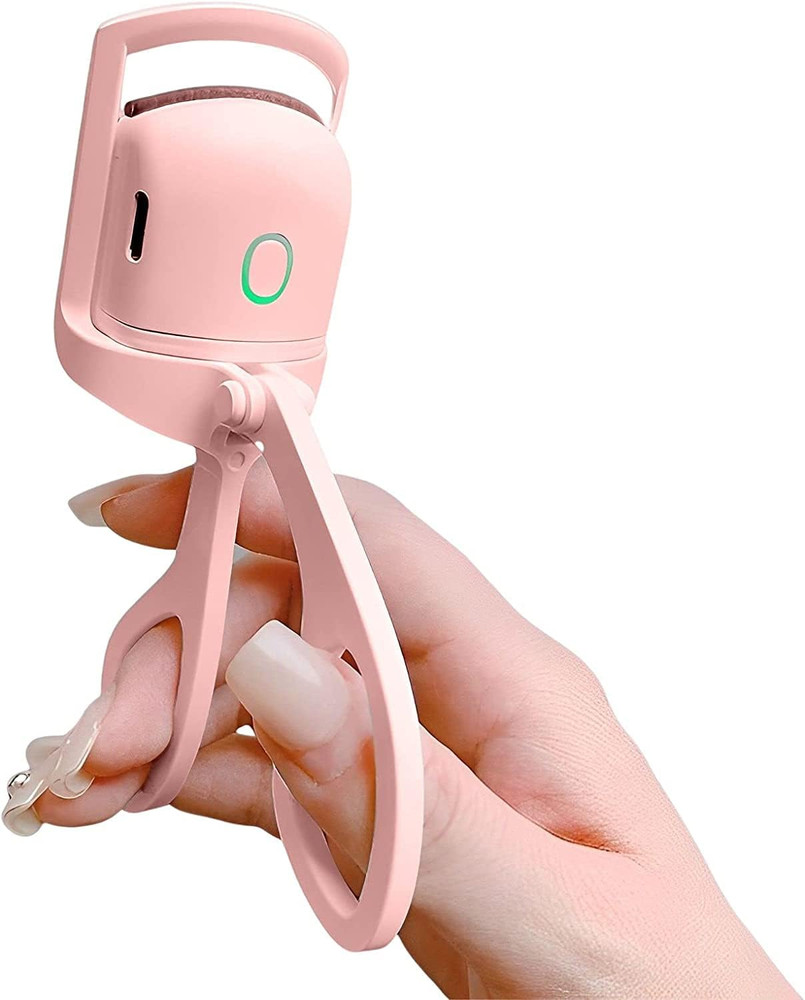 heated electric eyelash curler usb rechargeable!