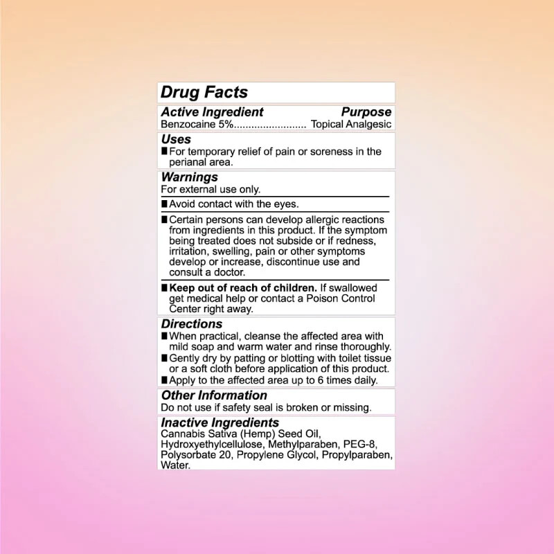 Anal Butt Eze Desensitizing Lubricant - 2 Oz Body Action