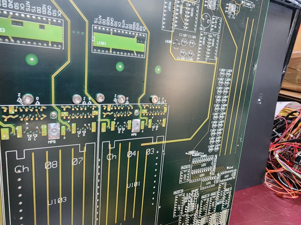 HP/ Agilent 83000 E2770-66501P PCB Board- With 8each - 8mb Modules E2778- 86502