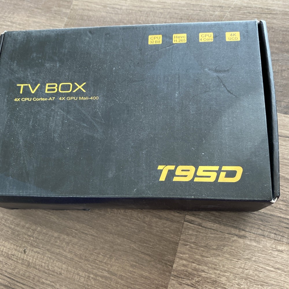T95D TV Box 4x CPU Cortex-A7 4xGPU Mali-400/G
