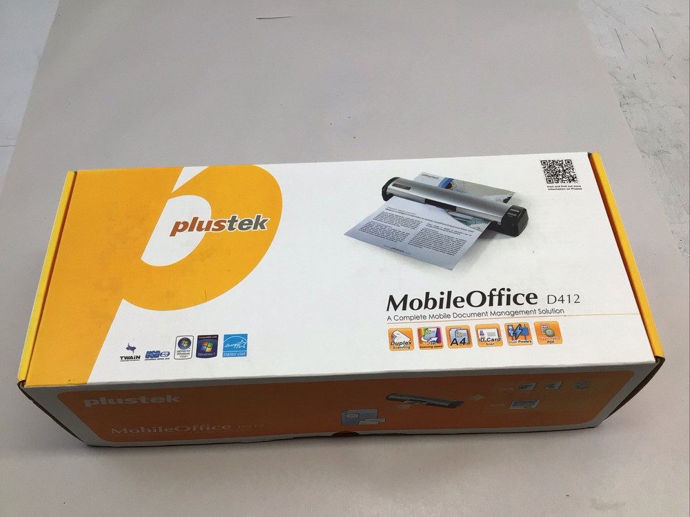 NEW Plustek MobileOffice D412 Scanner