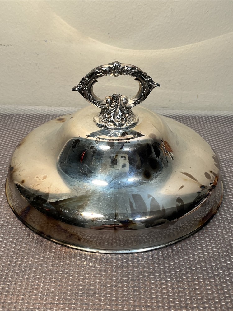 Baroque By Wallace 744 Serving Dish Bowl With Lid