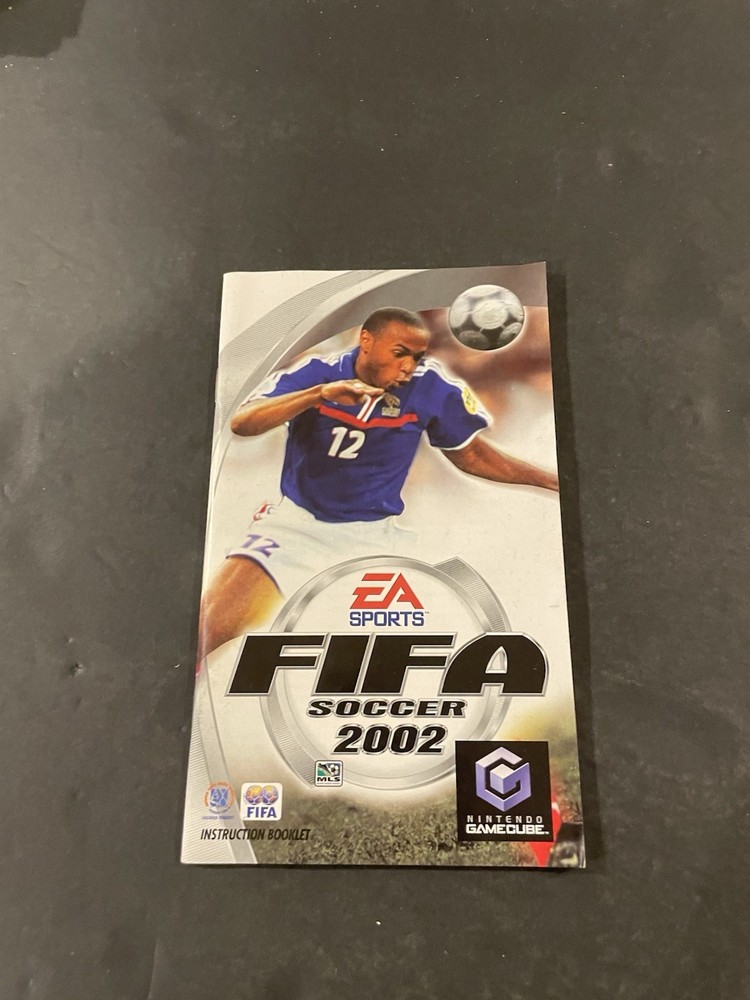 Fifa 2002 GameCube Manual only