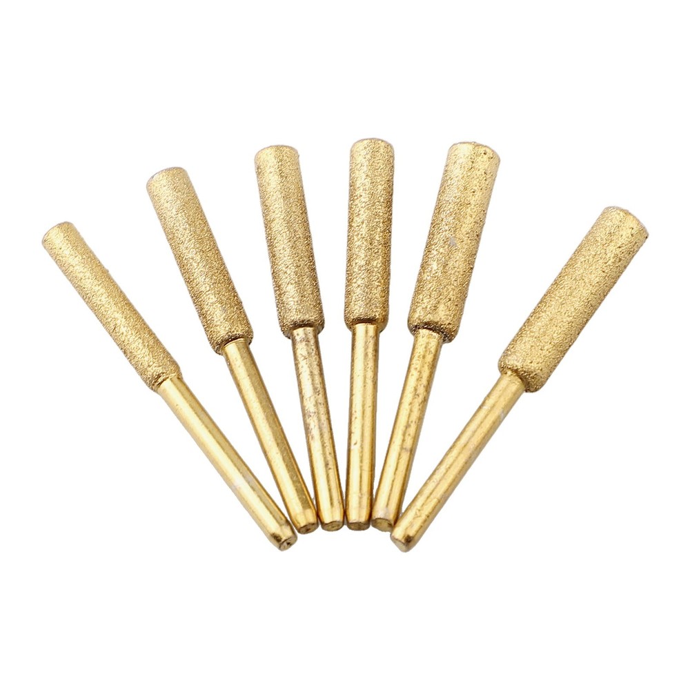 Chainsaw Grinding Whetstone Set with 6 Replacement Dressing Stones Use