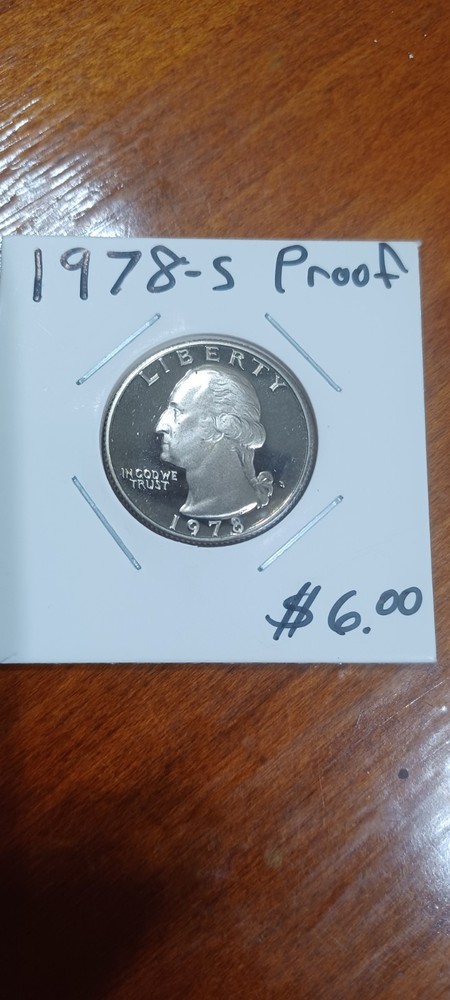 1978 S Proof Washington Quarter