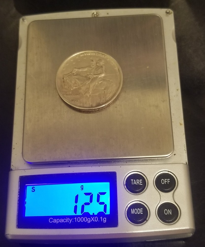 1925 Stone Mountain Half Dollar/ 90% SILVER - Absolutely gorgeous!!!!!!!!