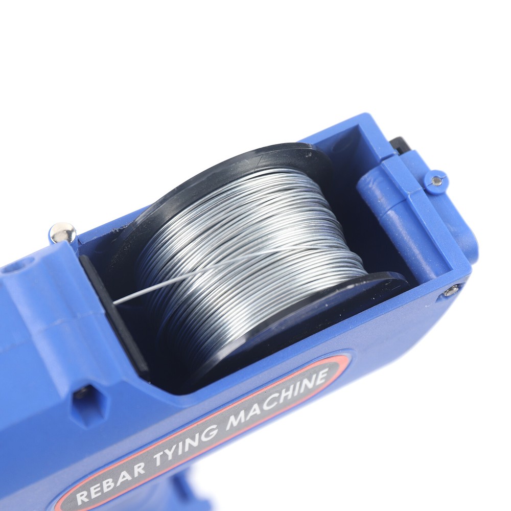 Automatic Rebar Tier Tying Machine Strapping Computer w/Electric +2 Batteries