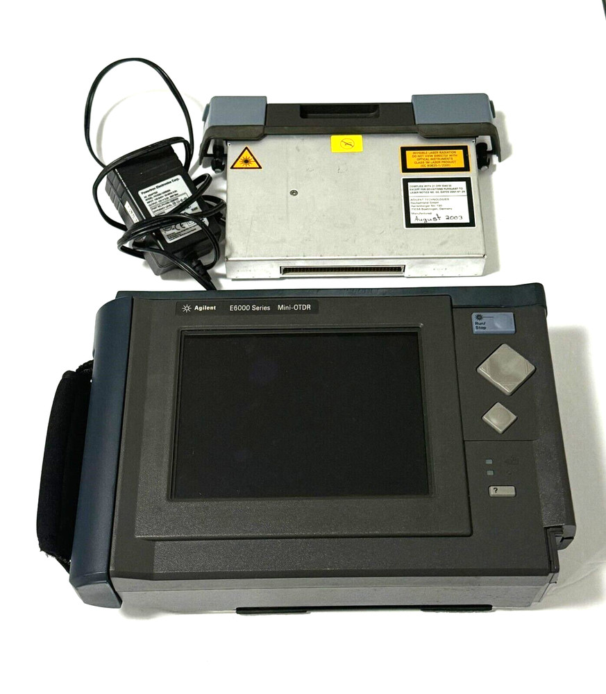 Agilent E6000 Series (E6000C) Mini OTDR w/ E60004A Module "Screen issue"