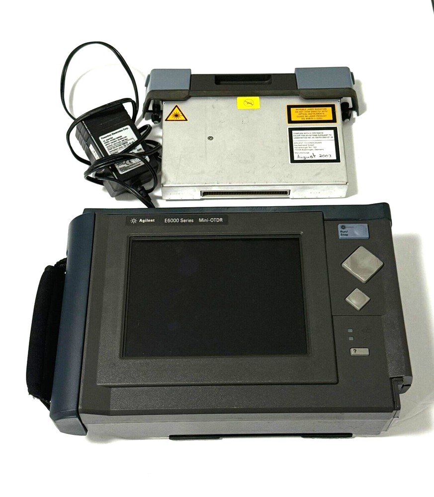 Agilent E6000 Series (E6000C) Mini OTDR w/ E60004A Module "Screen issue"