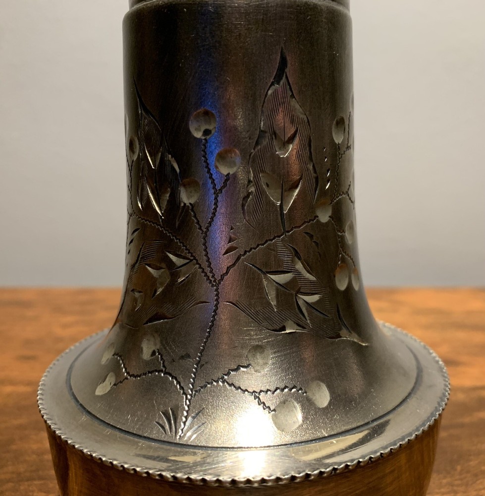 Antique Lexington Quadruple Silver-Plate # 217 Syrup Pitcher