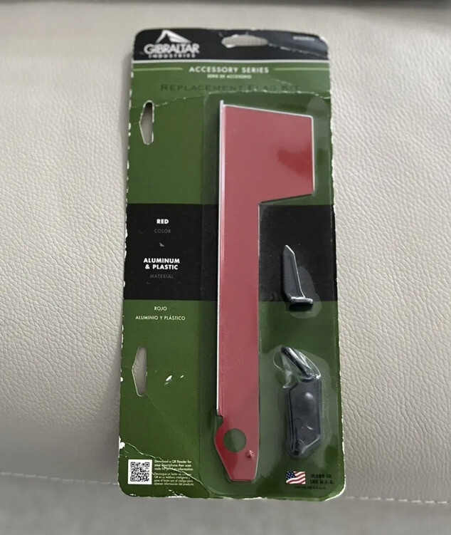 Gibraltar Mailboxes Replacement Mailbox Flag Kit Red #RF000R06 New E34