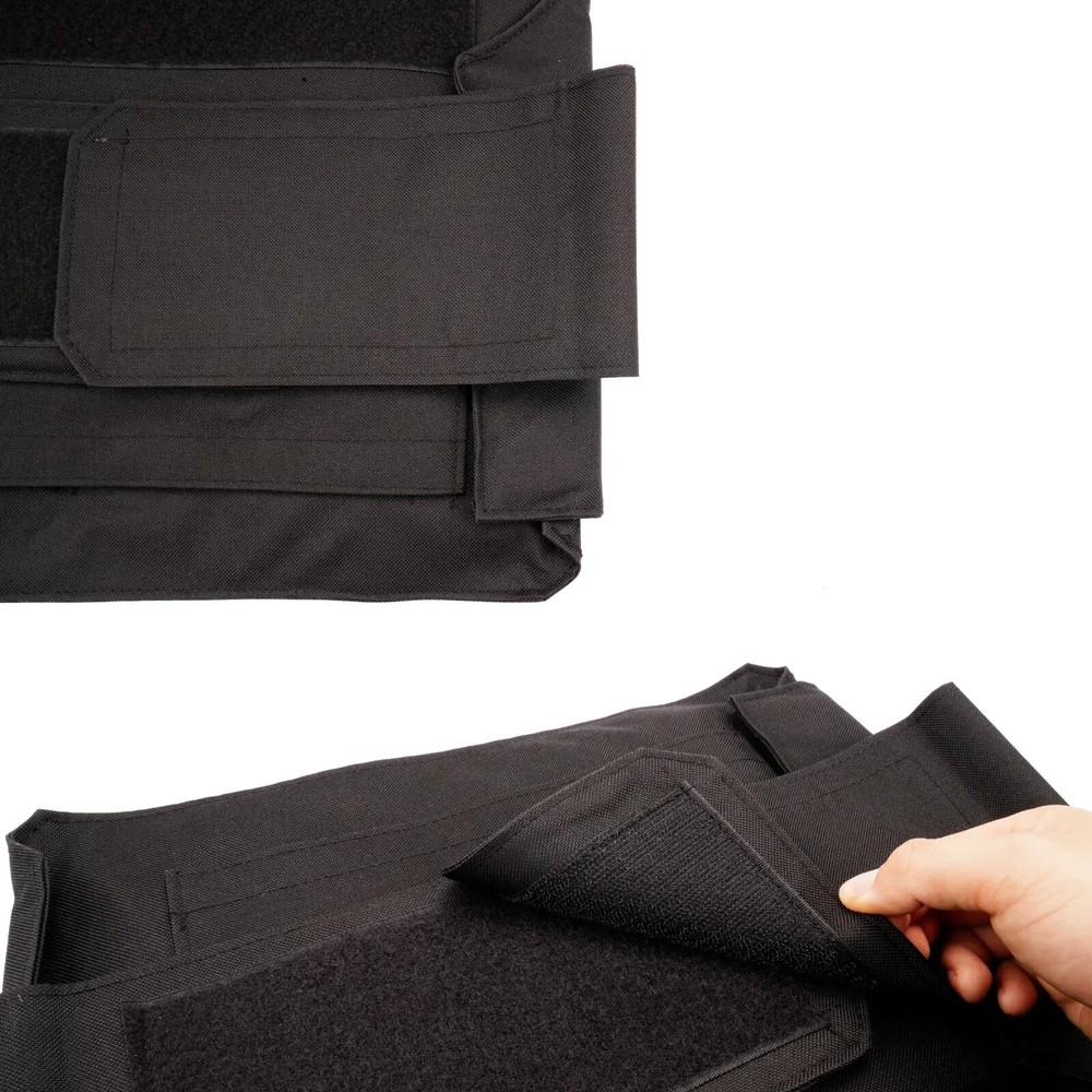 Body Bulletproof Vest Front Back Plates Armor Tactical Jacket Guard Security Kit