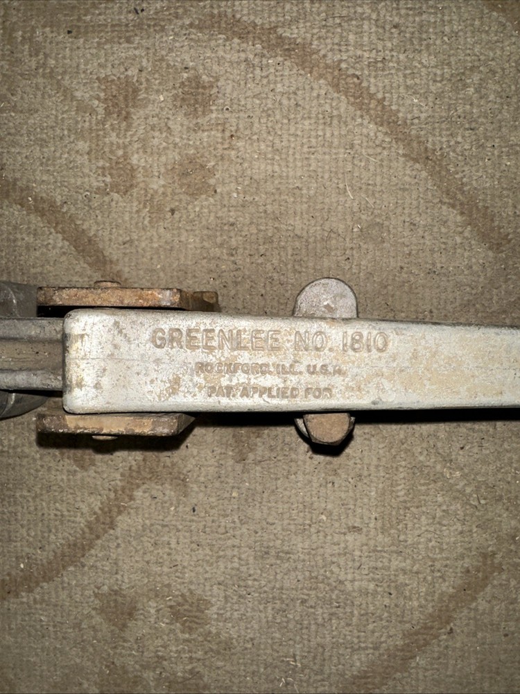 Greenlee 1810 1/2” Offset Bender EMT Conduit Pipe Tool