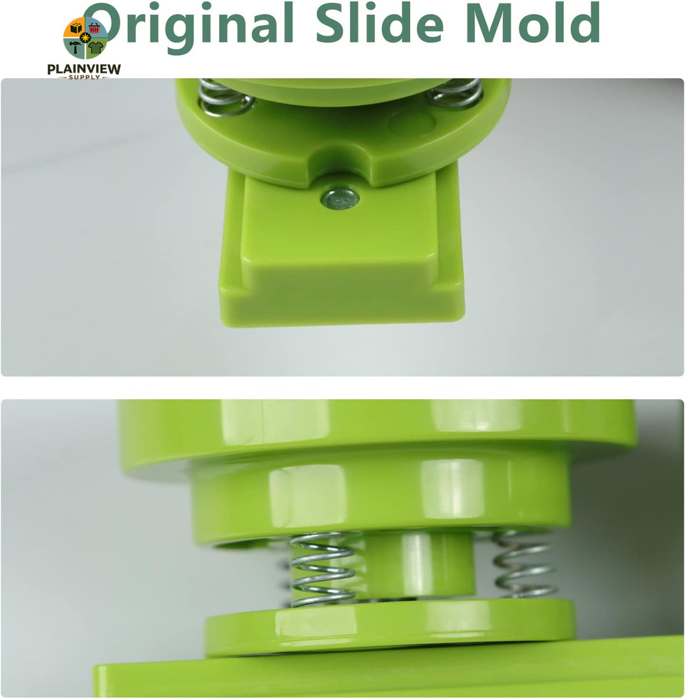 1.25 Inch/32Mm Button Mold, Interchangeable Die Mold for Slide Rail Button Maker