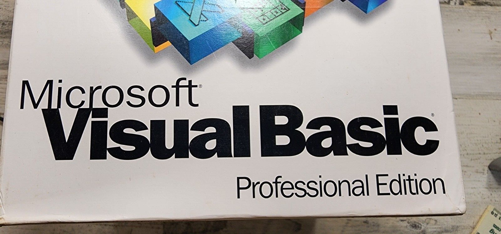 Microsoft Visual Basic Pro Professional Edition 4.0 PC Windows 95 NT 3.1