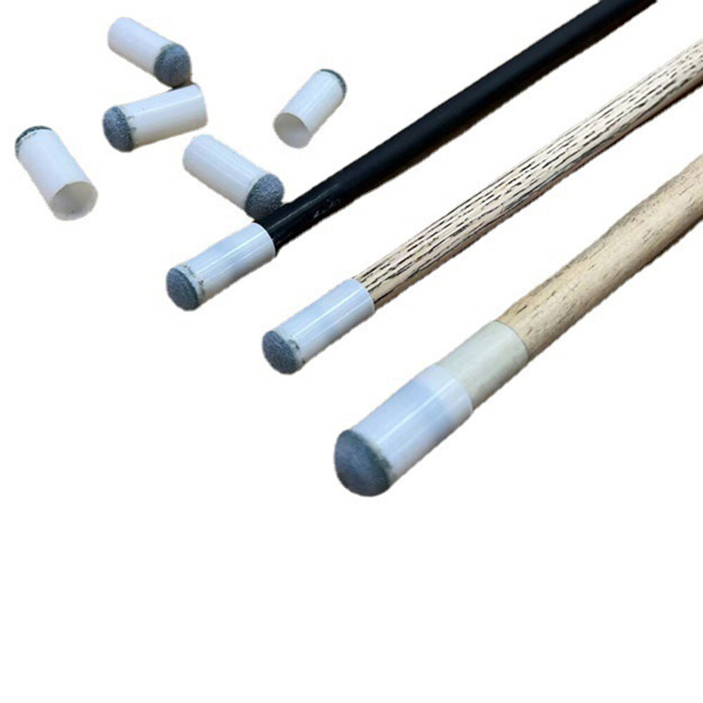 100pcs Pool Billiard Slip On Pool Cue Stick Tips Replacements Ferrules 9-13mm US