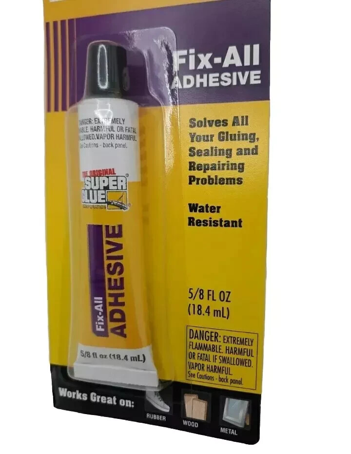 Super Glue Fix All Adhesive 2-Pack, 58 oz – Multi-Purpose, Waterproof