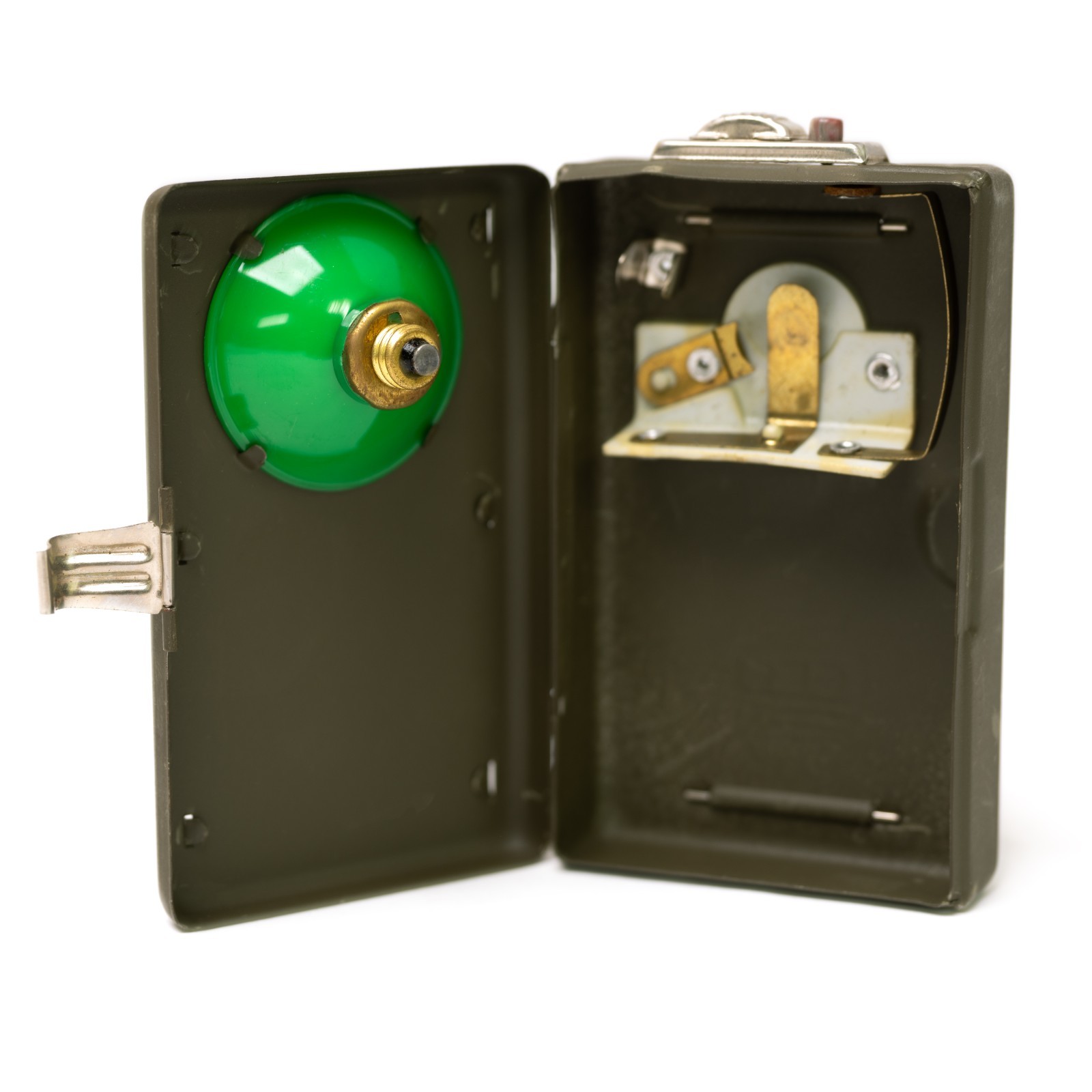 Vintage Military Signal Flashlight Polish Army Lamp Light Cold War Arma Reforger