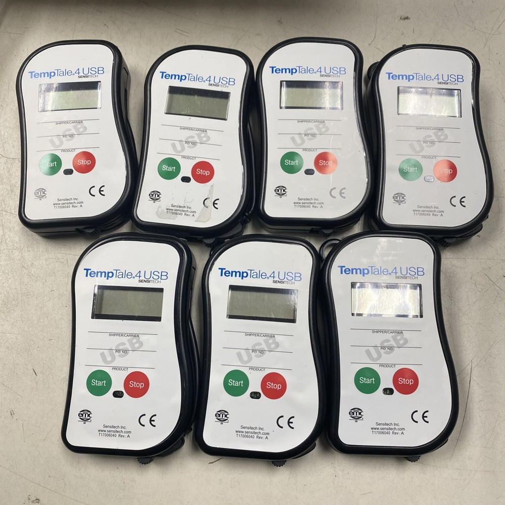 7  TEMPTALE 4 USB SENSITECH P/N T17006040