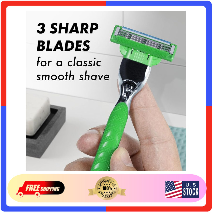 Mach3 Sensitive Mens Razor Blade Refills, 20 Count, Designed for Sensitive Skin